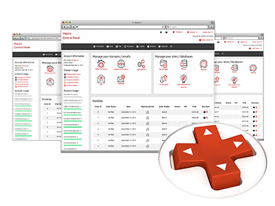 Painel De Controle De Hospedagem Web de Graça